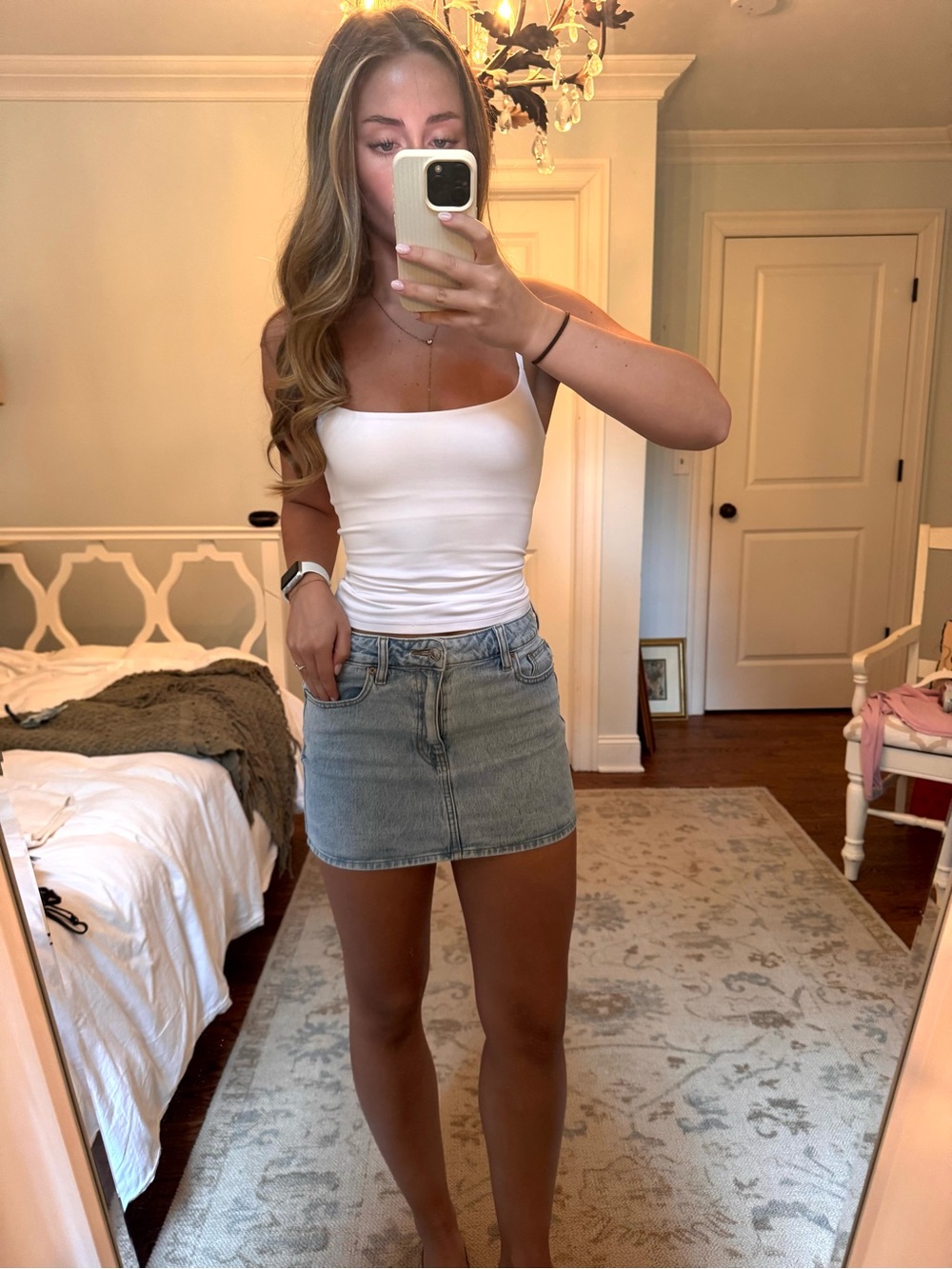 Pacsun Jean Skirt